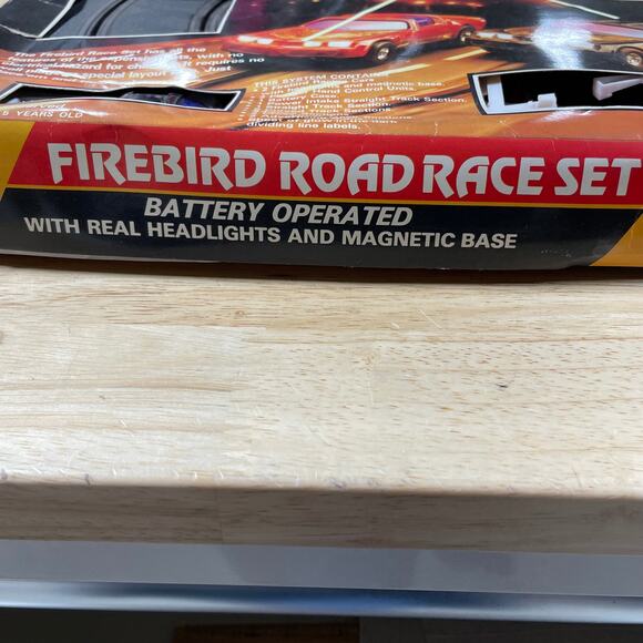 Firebird Road Race Set Vintage 1985 Battery Operated Complete in Box - Picture 5 of 8